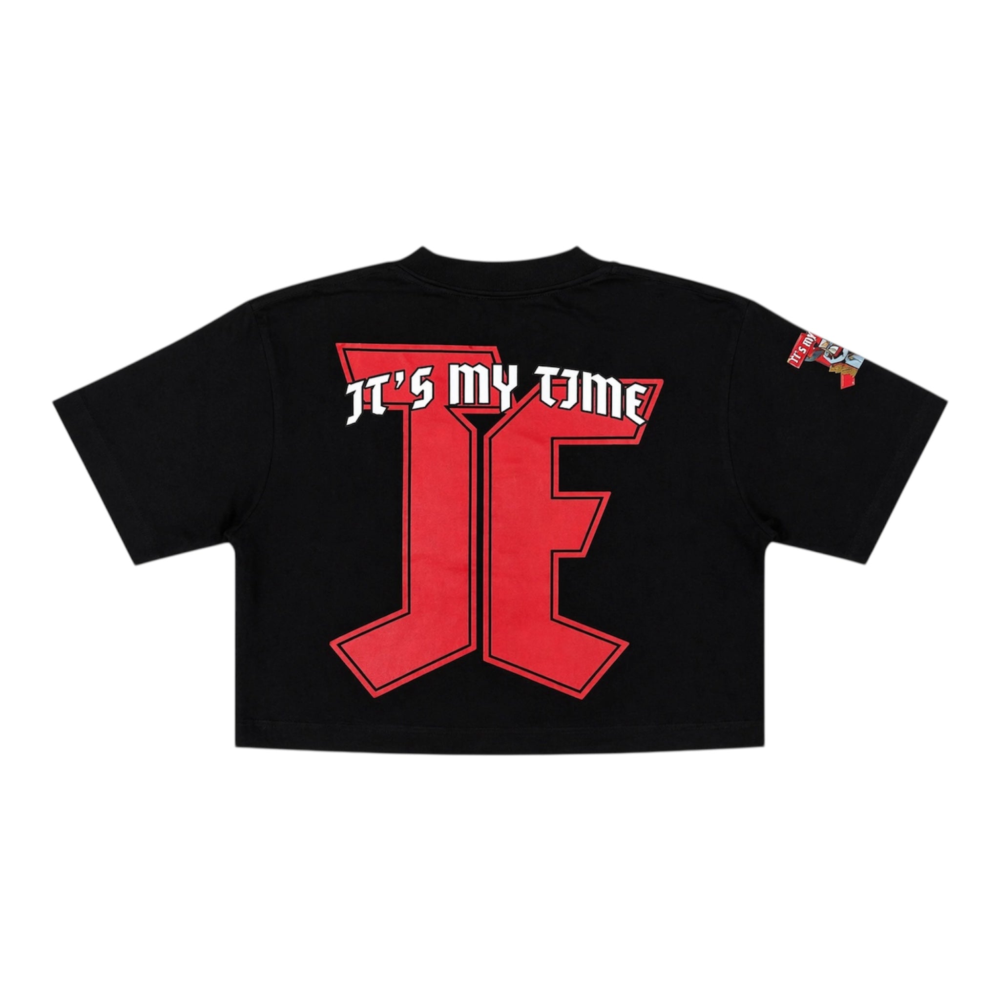 It’s My Time Crop Tee